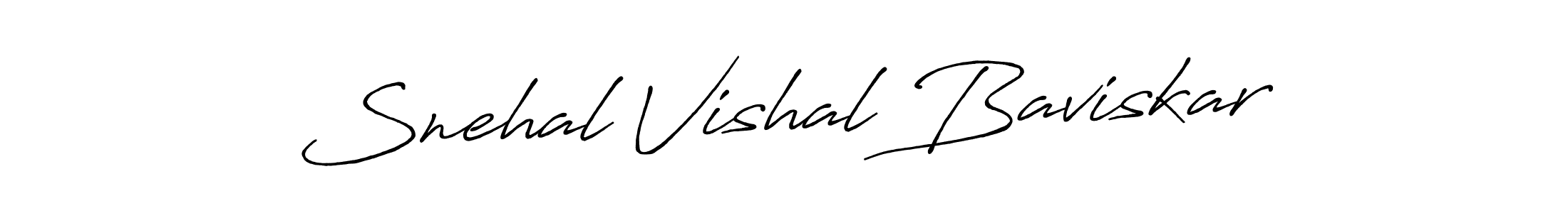 Make a beautiful signature design for name Snehal Vishal Baviskar. Use this online signature maker to create a handwritten signature for free. Snehal Vishal Baviskar signature style 7 images and pictures png
