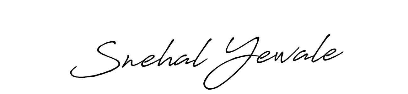 The best way (Antro_Vectra_Bolder) to make a short signature is to pick only two or three words in your name. The name Snehal Yewale include a total of six letters. For converting this name. Snehal Yewale signature style 7 images and pictures png