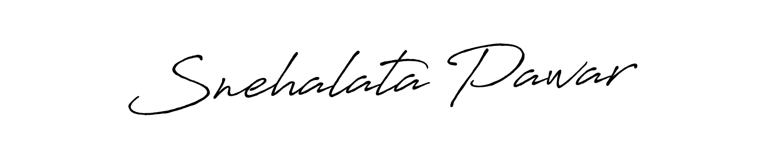 How to make Snehalata Pawar signature? Antro_Vectra_Bolder is a professional autograph style. Create handwritten signature for Snehalata Pawar name. Snehalata Pawar signature style 7 images and pictures png