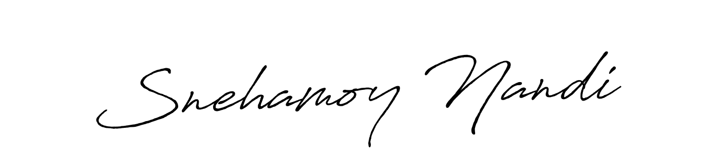 Here are the top 10 professional signature styles for the name Snehamoy Nandi. These are the best autograph styles you can use for your name. Snehamoy Nandi signature style 7 images and pictures png