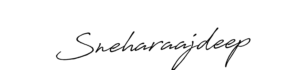 Sneharaajdeep stylish signature style. Best Handwritten Sign (Antro_Vectra_Bolder) for my name. Handwritten Signature Collection Ideas for my name Sneharaajdeep. Sneharaajdeep signature style 7 images and pictures png