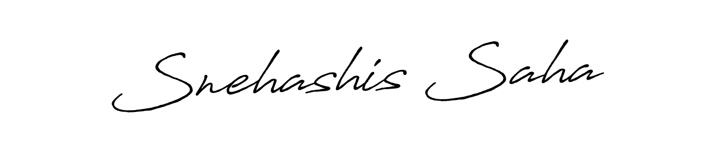 Use a signature maker to create a handwritten signature online. With this signature software, you can design (Antro_Vectra_Bolder) your own signature for name Snehashis Saha. Snehashis Saha signature style 7 images and pictures png