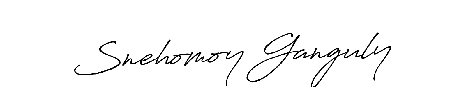 Make a short Snehomoy Ganguly signature style. Manage your documents anywhere anytime using Antro_Vectra_Bolder. Create and add eSignatures, submit forms, share and send files easily. Snehomoy Ganguly signature style 7 images and pictures png