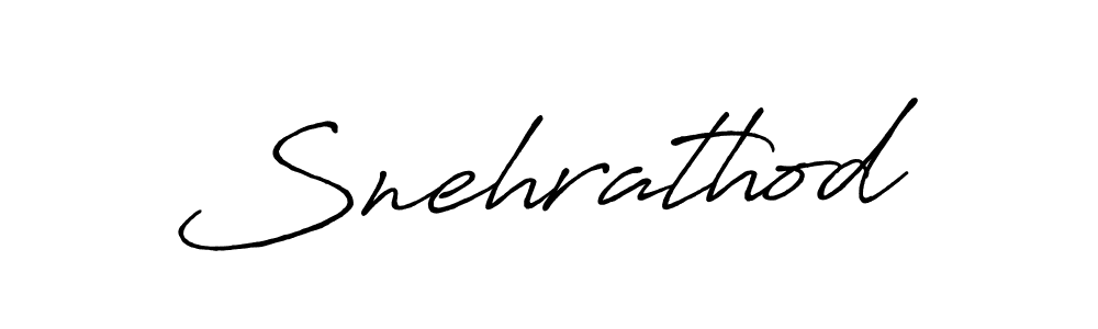 How to make Snehrathod name signature. Use Antro_Vectra_Bolder style for creating short signs online. This is the latest handwritten sign. Snehrathod signature style 7 images and pictures png