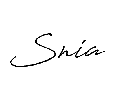 How to make Snia name signature. Use Antro_Vectra_Bolder style for creating short signs online. This is the latest handwritten sign. Snia signature style 7 images and pictures png