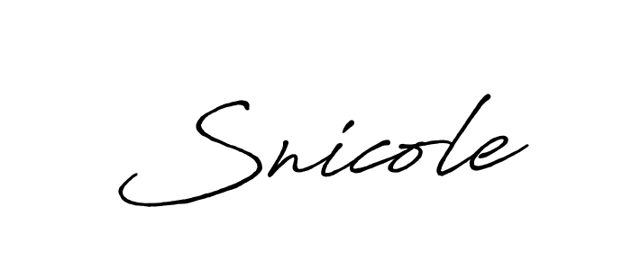 Here are the top 10 professional signature styles for the name Snicole. These are the best autograph styles you can use for your name. Snicole signature style 7 images and pictures png