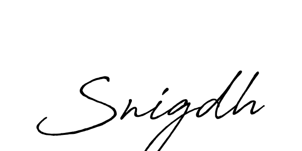 Make a short Snigdh signature style. Manage your documents anywhere anytime using Antro_Vectra_Bolder. Create and add eSignatures, submit forms, share and send files easily. Snigdh signature style 7 images and pictures png