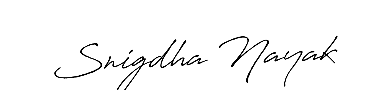 if you are searching for the best signature style for your name Snigdha Nayak. so please give up your signature search. here we have designed multiple signature styles  using Antro_Vectra_Bolder. Snigdha Nayak signature style 7 images and pictures png