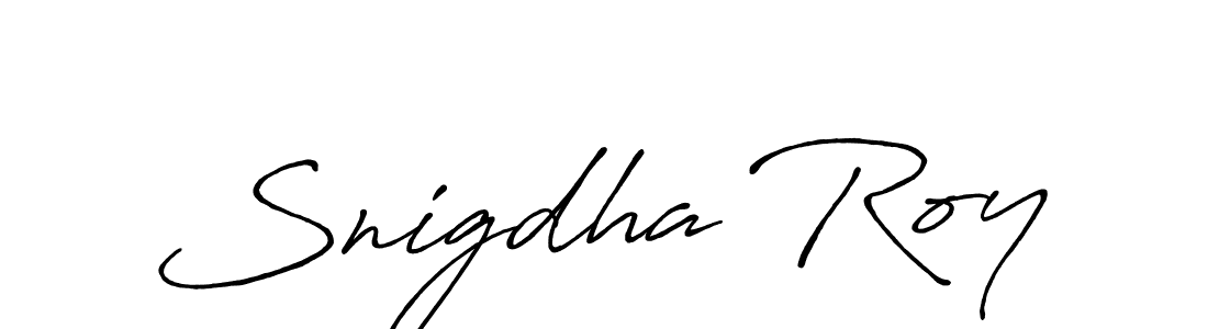 if you are searching for the best signature style for your name Snigdha Roy. so please give up your signature search. here we have designed multiple signature styles  using Antro_Vectra_Bolder. Snigdha Roy signature style 7 images and pictures png