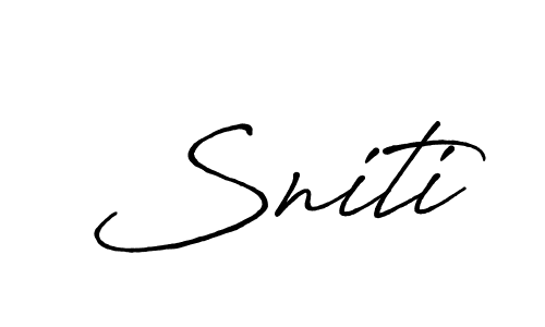 Make a beautiful signature design for name Sniti. Use this online signature maker to create a handwritten signature for free. Sniti signature style 7 images and pictures png