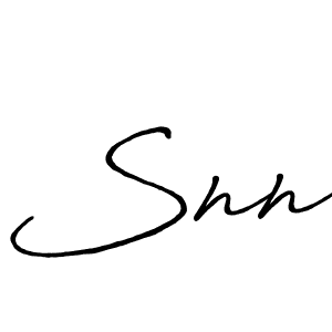 The best way (Antro_Vectra_Bolder) to make a short signature is to pick only two or three words in your name. The name Snn include a total of six letters. For converting this name. Snn signature style 7 images and pictures png