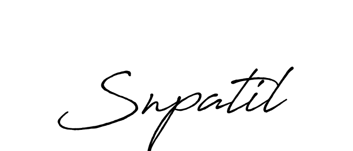 Once you've used our free online signature maker to create your best signature Antro_Vectra_Bolder style, it's time to enjoy all of the benefits that Snpatil name signing documents. Snpatil signature style 7 images and pictures png