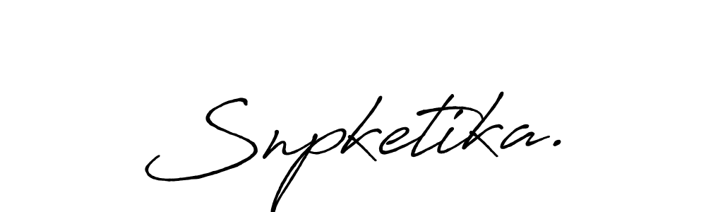 Design your own signature with our free online signature maker. With this signature software, you can create a handwritten (Antro_Vectra_Bolder) signature for name Snpketika.. Snpketika. signature style 7 images and pictures png