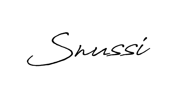 Also You can easily find your signature by using the search form. We will create Snussi name handwritten signature images for you free of cost using Antro_Vectra_Bolder sign style. Snussi signature style 7 images and pictures png