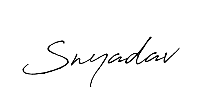 Also You can easily find your signature by using the search form. We will create Snyadav name handwritten signature images for you free of cost using Antro_Vectra_Bolder sign style. Snyadav signature style 7 images and pictures png