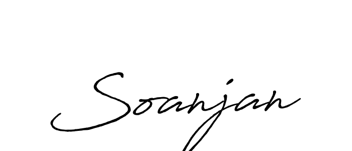 Antro_Vectra_Bolder is a professional signature style that is perfect for those who want to add a touch of class to their signature. It is also a great choice for those who want to make their signature more unique. Get Soanjan name to fancy signature for free. Soanjan signature style 7 images and pictures png
