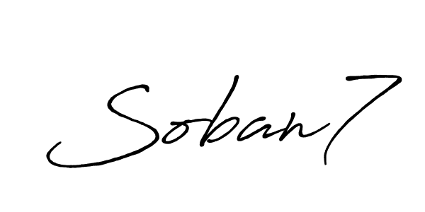Here are the top 10 professional signature styles for the name Soban7. These are the best autograph styles you can use for your name. Soban7 signature style 7 images and pictures png