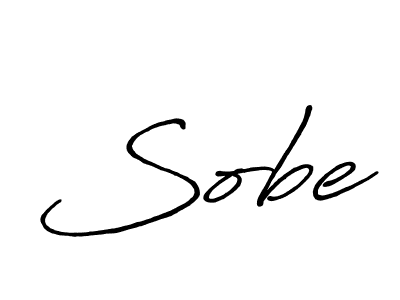 Also we have Sobe name is the best signature style. Create professional handwritten signature collection using Antro_Vectra_Bolder autograph style. Sobe signature style 7 images and pictures png