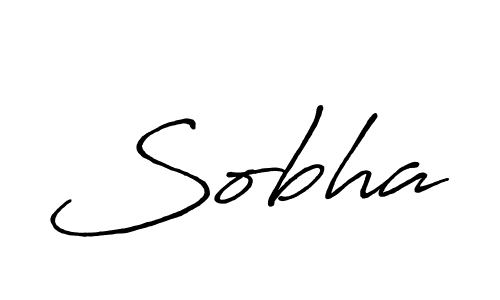 Sobha stylish signature style. Best Handwritten Sign (Antro_Vectra_Bolder) for my name. Handwritten Signature Collection Ideas for my name Sobha. Sobha signature style 7 images and pictures png