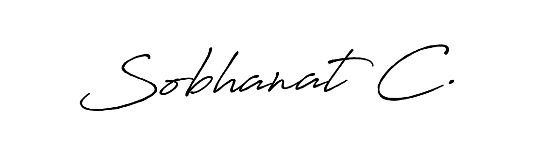 Best and Professional Signature Style for Sobhanat C.. Antro_Vectra_Bolder Best Signature Style Collection. Sobhanat C. signature style 7 images and pictures png