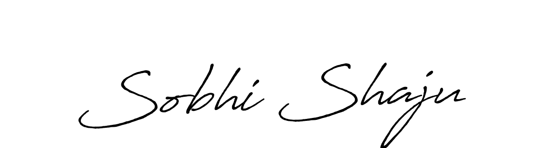 It looks lik you need a new signature style for name Sobhi Shaju. Design unique handwritten (Antro_Vectra_Bolder) signature with our free signature maker in just a few clicks. Sobhi Shaju signature style 7 images and pictures png