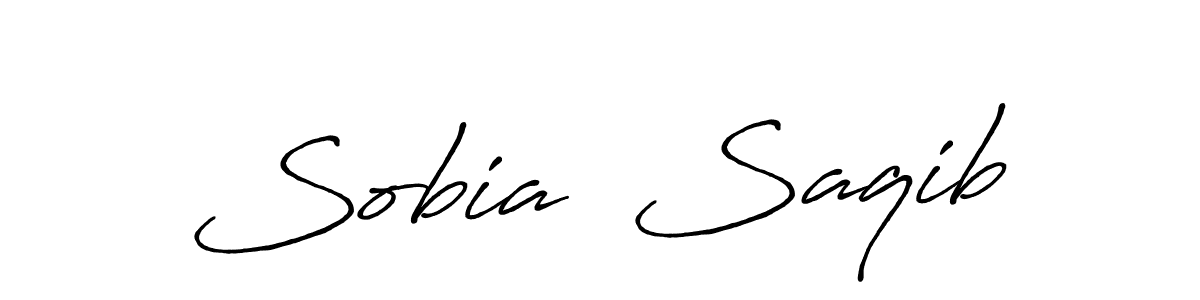 Make a beautiful signature design for name Sobia  Saqib. Use this online signature maker to create a handwritten signature for free. Sobia  Saqib signature style 7 images and pictures png