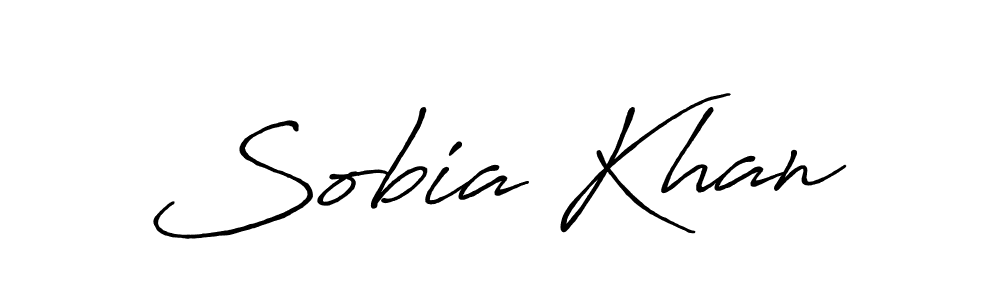 Use a signature maker to create a handwritten signature online. With this signature software, you can design (Antro_Vectra_Bolder) your own signature for name Sobia Khan. Sobia Khan signature style 7 images and pictures png