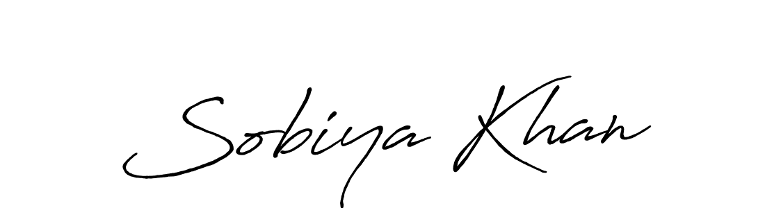 Antro_Vectra_Bolder is a professional signature style that is perfect for those who want to add a touch of class to their signature. It is also a great choice for those who want to make their signature more unique. Get Sobiya Khan name to fancy signature for free. Sobiya Khan signature style 7 images and pictures png