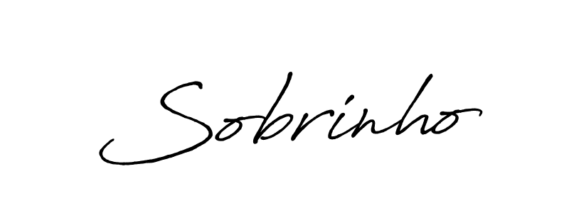 How to make Sobrinho name signature. Use Antro_Vectra_Bolder style for creating short signs online. This is the latest handwritten sign. Sobrinho signature style 7 images and pictures png