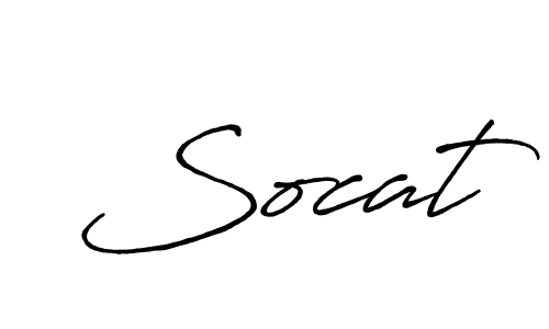 Here are the top 10 professional signature styles for the name Socat. These are the best autograph styles you can use for your name. Socat signature style 7 images and pictures png