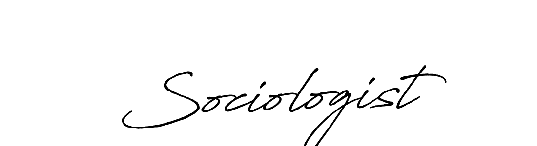 Once you've used our free online signature maker to create your best signature Antro_Vectra_Bolder style, it's time to enjoy all of the benefits that Sociologist name signing documents. Sociologist signature style 7 images and pictures png