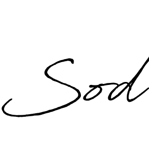 How to make Sod name signature. Use Antro_Vectra_Bolder style for creating short signs online. This is the latest handwritten sign. Sod signature style 7 images and pictures png