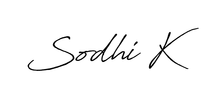 How to make Sodhi K signature? Antro_Vectra_Bolder is a professional autograph style. Create handwritten signature for Sodhi K name. Sodhi K signature style 7 images and pictures png
