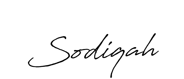 Make a short Sodiqah signature style. Manage your documents anywhere anytime using Antro_Vectra_Bolder. Create and add eSignatures, submit forms, share and send files easily. Sodiqah signature style 7 images and pictures png