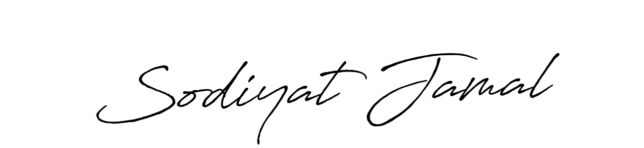 Also we have Sodiyat Jamal name is the best signature style. Create professional handwritten signature collection using Antro_Vectra_Bolder autograph style. Sodiyat Jamal signature style 7 images and pictures png