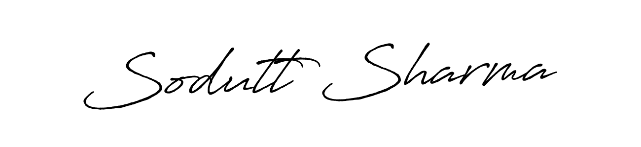 See photos of Sodutt Sharma official signature by Spectra . Check more albums & portfolios. Read reviews & check more about Antro_Vectra_Bolder font. Sodutt Sharma signature style 7 images and pictures png