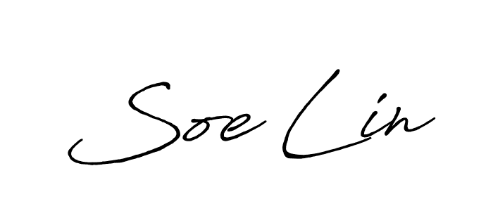 The best way (Antro_Vectra_Bolder) to make a short signature is to pick only two or three words in your name. The name Soe Lin include a total of six letters. For converting this name. Soe Lin signature style 7 images and pictures png