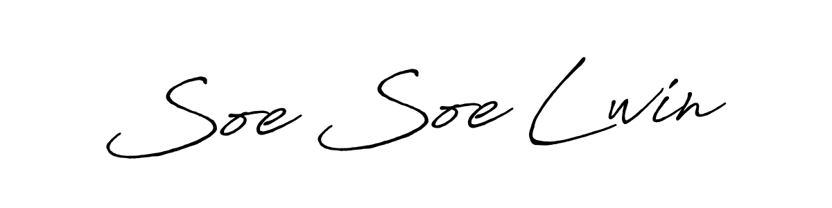 Also You can easily find your signature by using the search form. We will create Soe Soe Lwin name handwritten signature images for you free of cost using Antro_Vectra_Bolder sign style. Soe Soe Lwin signature style 7 images and pictures png