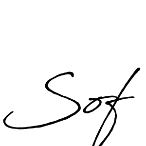 This is the best signature style for the Sof name. Also you like these signature font (Antro_Vectra_Bolder). Mix name signature. Sof signature style 7 images and pictures png