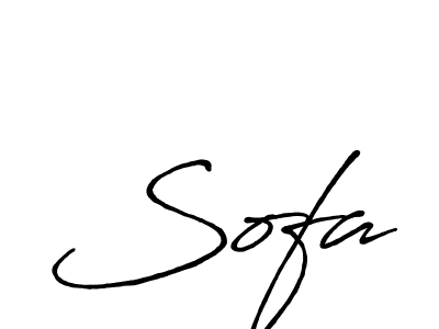 Make a beautiful signature design for name Sofa. With this signature (Antro_Vectra_Bolder) style, you can create a handwritten signature for free. Sofa signature style 7 images and pictures png