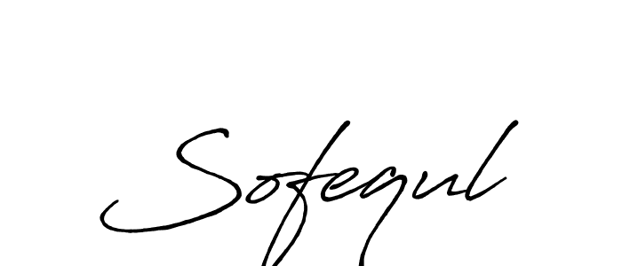 How to make Sofequl signature? Antro_Vectra_Bolder is a professional autograph style. Create handwritten signature for Sofequl name. Sofequl signature style 7 images and pictures png