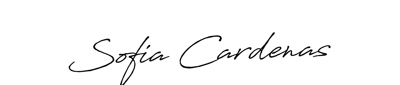 Antro_Vectra_Bolder is a professional signature style that is perfect for those who want to add a touch of class to their signature. It is also a great choice for those who want to make their signature more unique. Get Sofia Cardenas name to fancy signature for free. Sofia Cardenas signature style 7 images and pictures png