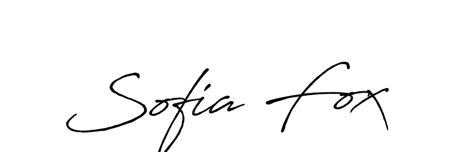 Once you've used our free online signature maker to create your best signature Antro_Vectra_Bolder style, it's time to enjoy all of the benefits that Sofia Fox name signing documents. Sofia Fox signature style 7 images and pictures png