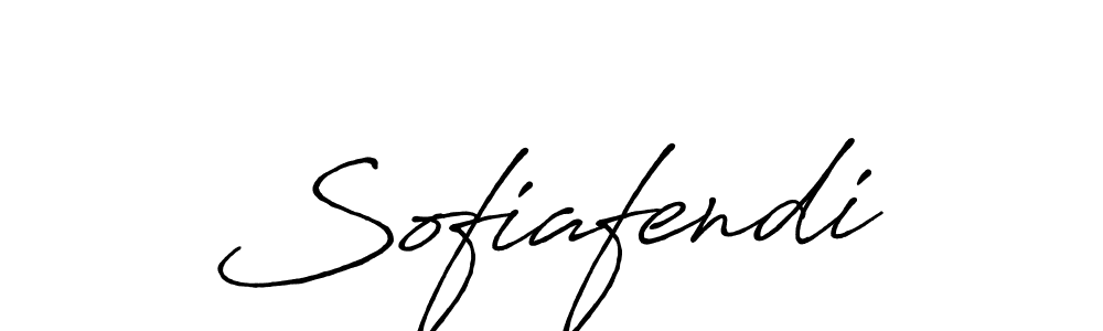 Design your own signature with our free online signature maker. With this signature software, you can create a handwritten (Antro_Vectra_Bolder) signature for name Sofiafendi. Sofiafendi signature style 7 images and pictures png