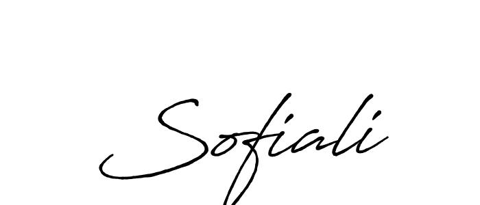 Design your own signature with our free online signature maker. With this signature software, you can create a handwritten (Antro_Vectra_Bolder) signature for name Sofiali. Sofiali signature style 7 images and pictures png