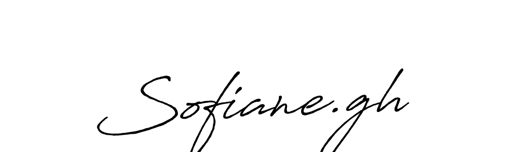 How to make Sofiane.gh signature? Antro_Vectra_Bolder is a professional autograph style. Create handwritten signature for Sofiane.gh name. Sofiane.gh signature style 7 images and pictures png