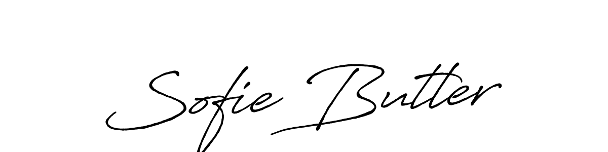 Use a signature maker to create a handwritten signature online. With this signature software, you can design (Antro_Vectra_Bolder) your own signature for name Sofie Butler. Sofie Butler signature style 7 images and pictures png