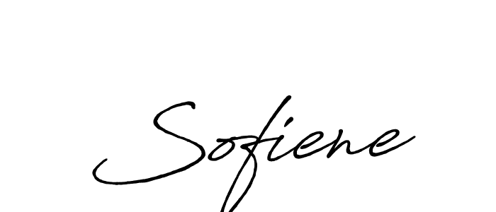 if you are searching for the best signature style for your name Sofiene. so please give up your signature search. here we have designed multiple signature styles  using Antro_Vectra_Bolder. Sofiene signature style 7 images and pictures png