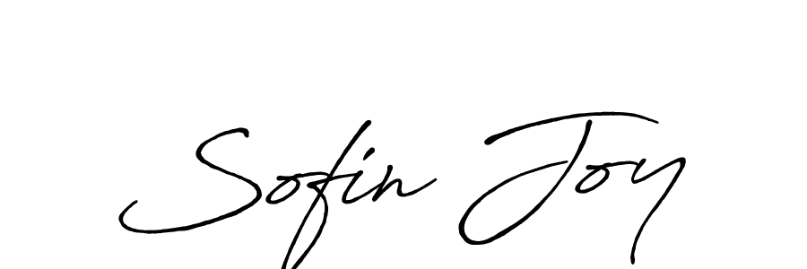 Design your own signature with our free online signature maker. With this signature software, you can create a handwritten (Antro_Vectra_Bolder) signature for name Sofin Joy. Sofin Joy signature style 7 images and pictures png