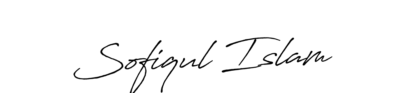 Use a signature maker to create a handwritten signature online. With this signature software, you can design (Antro_Vectra_Bolder) your own signature for name Sofiqul Islam. Sofiqul Islam signature style 7 images and pictures png